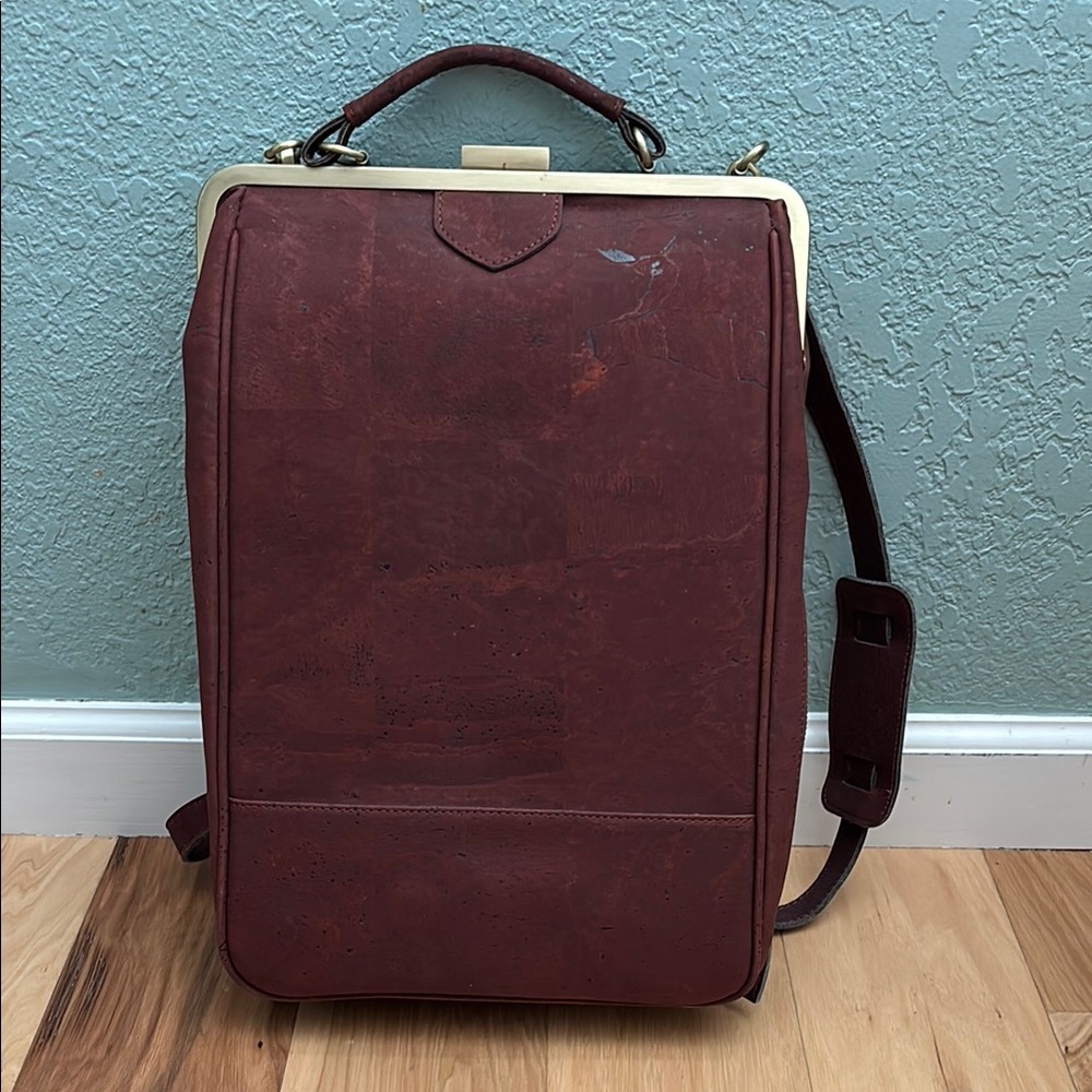 Bobobark brown cork bag - NWOT